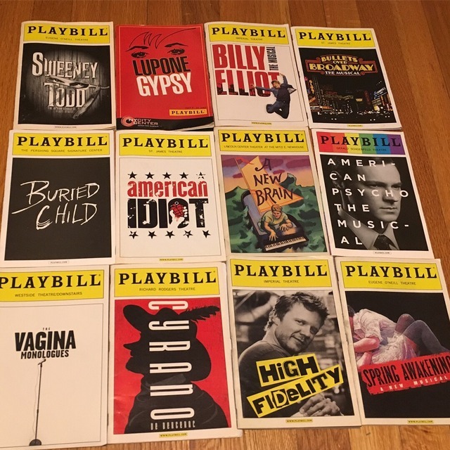 Sylar's Playbills! — PLAYBILLS FOR SALE Message me if interested!