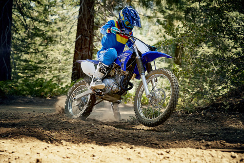 Yamaha trail trailbike family fun offroad ttr125 blucru motorcycle