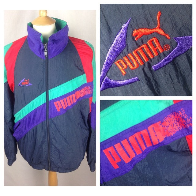 puma windbreaker suit