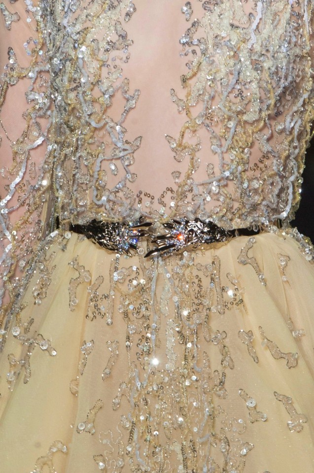 A Sky Full Of Sequins • Zuhair Murad Haute Couture Spring 2015 | Details