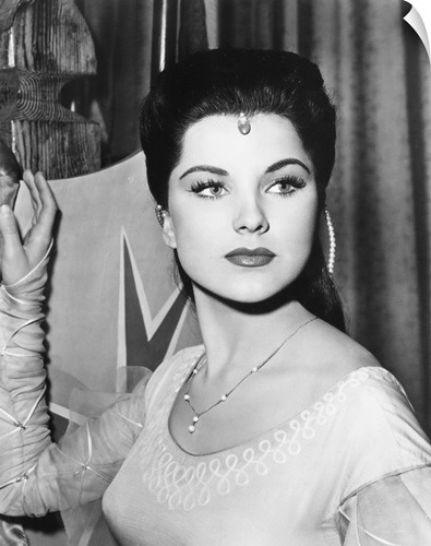 Untitled — 19 year old Debra Paget in ‘Prince Valiant’.