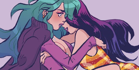 martianmanhuntter:Lottie and Caroline in Snotgirl vol. 2-You...