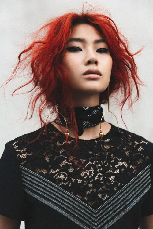 fashionarmies:‘Golconda Skate Park’ HoYeon Jung styled by...