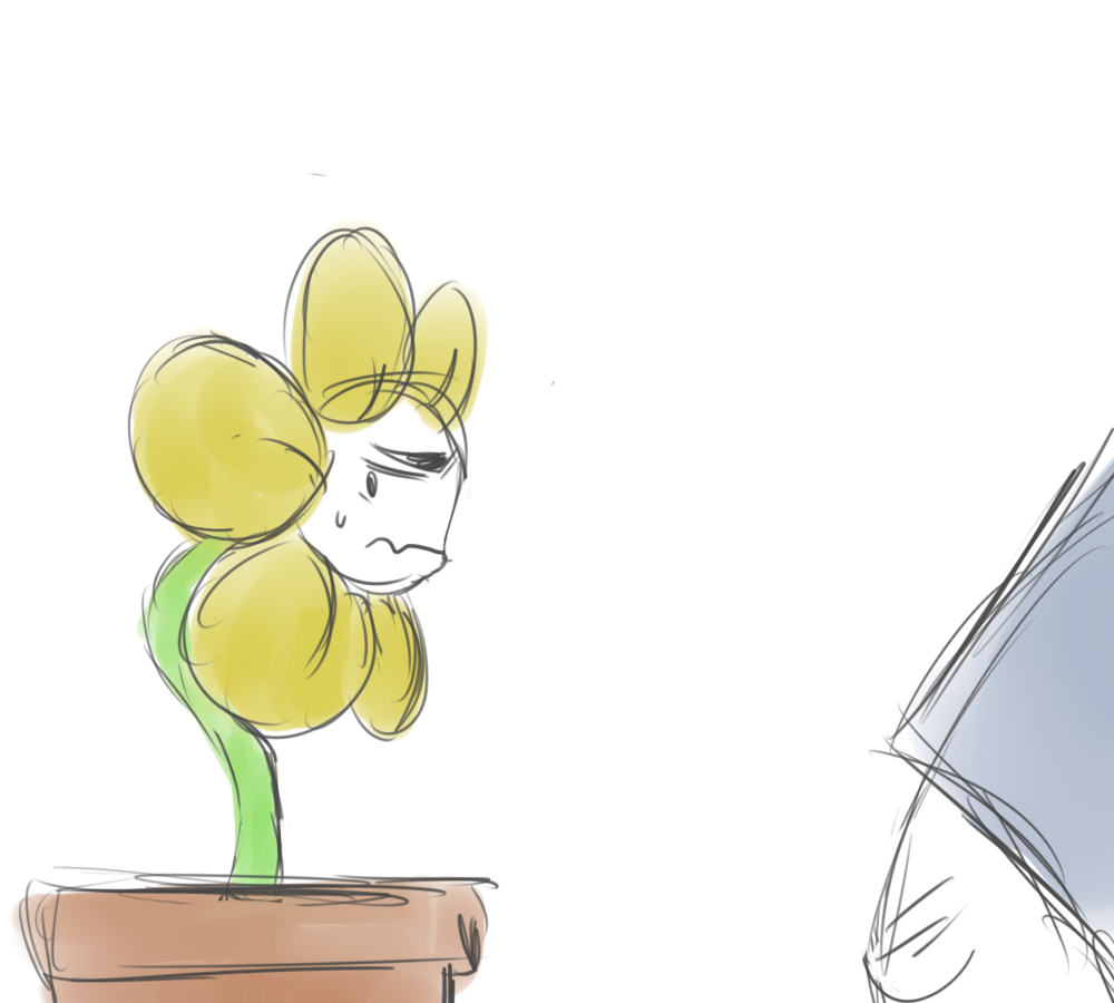 Flowey And Frisk — First Previous Next