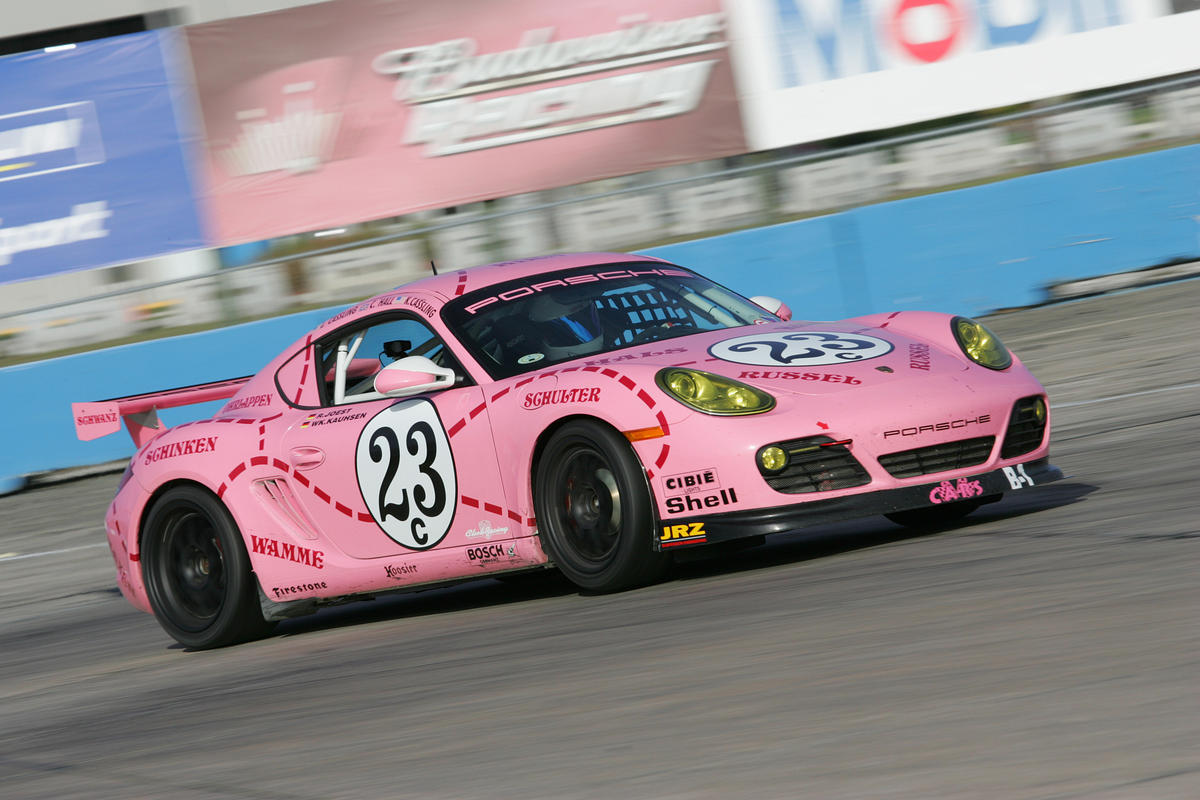 Porsche pink pig