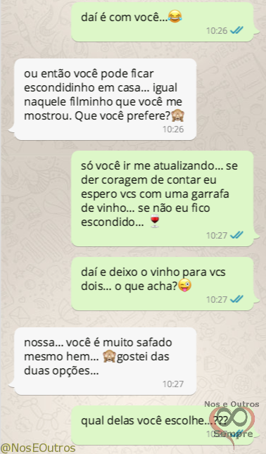 contonochat:CONVERSA DE MARIDO E MULHER II - PARTE 2 DE 2Na...