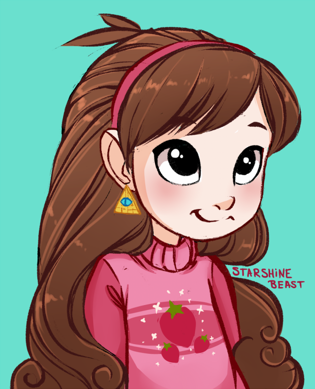 I doodled a Mabel Pines! I love her so much Q w... - *:・ﾟ Minty Mae's ...