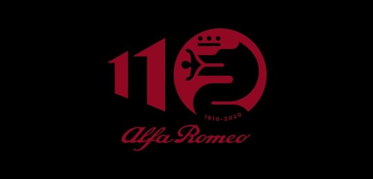 alfa romeo 110 anos logo comemorativa aniversario