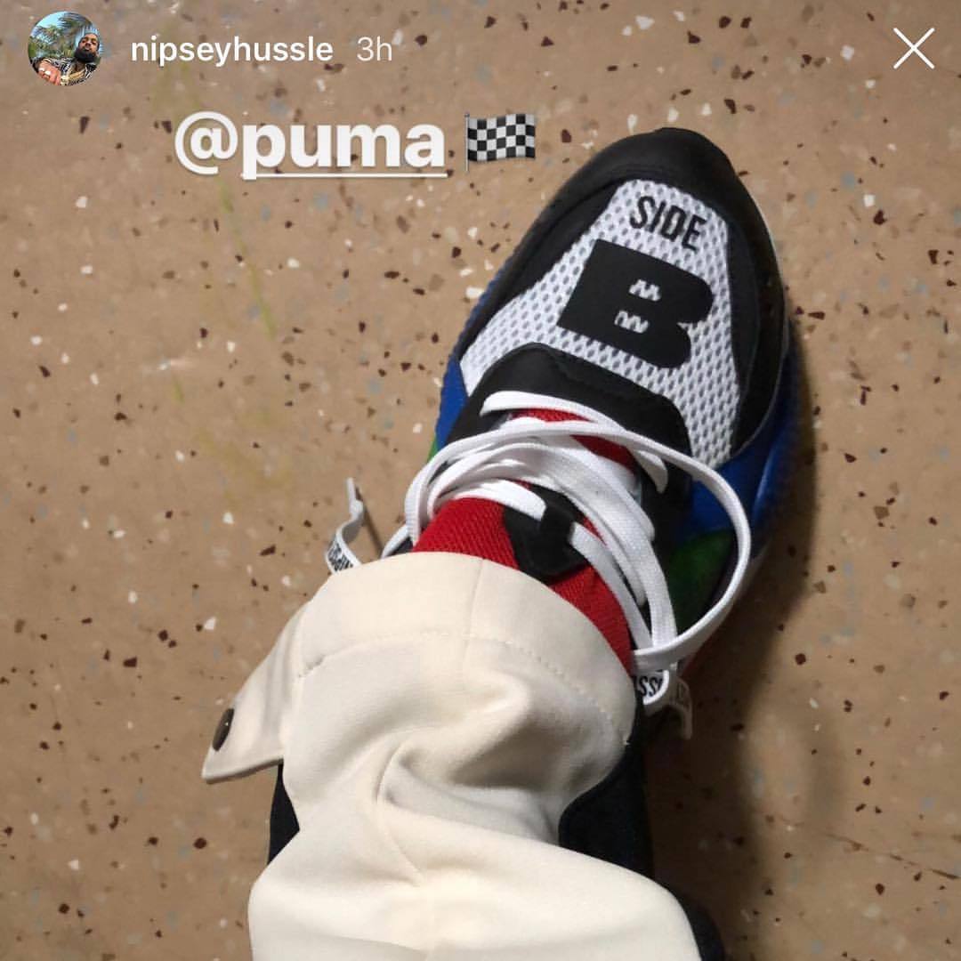 nipsey hussle puma shoes victory lap