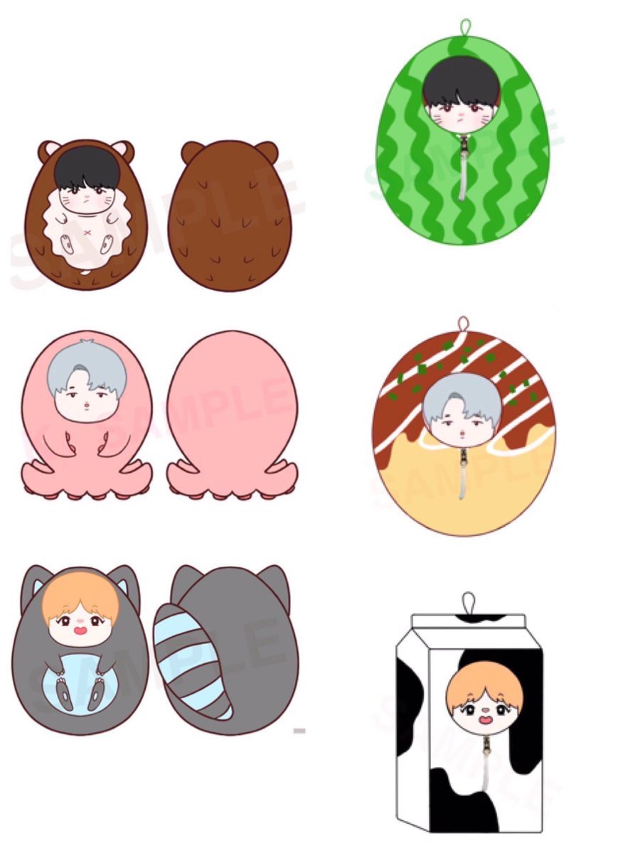 Kpop plush BTS Dolls By BTS EggZoo B A P YESSIR kpop-plush-bts-dolls-by-bts-eggzoo-b-a-p-yessir
