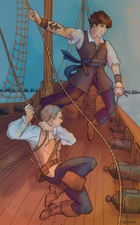 stitchyarts:Piratelock commission for @mildlywicked!