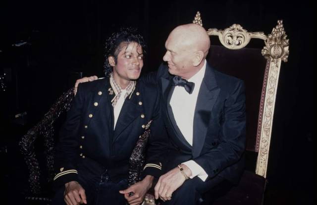 Fan de Michael Jackson — Michael Jackson y Yul Brytnner en ...