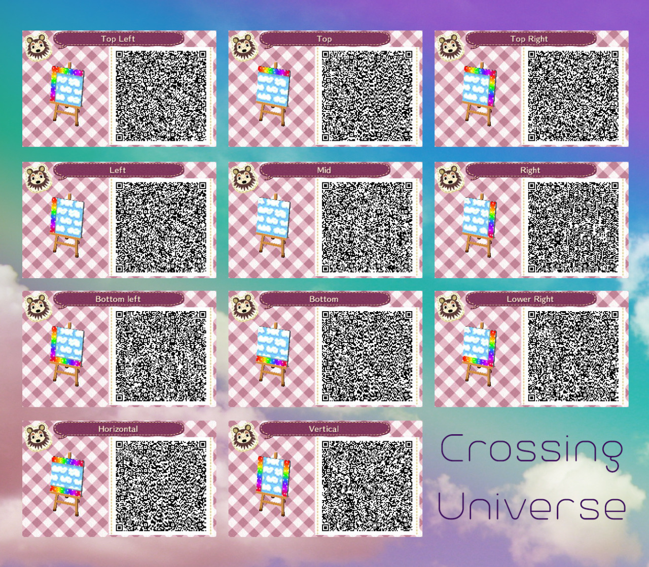 Angie's Animal Crossing Blog - Rainbow path! The bricks are supposed to ...