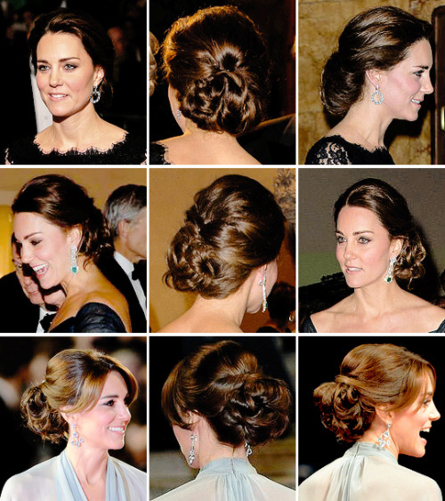 rachelmarkle:The best of the Duchess of Cambridge’s updos...