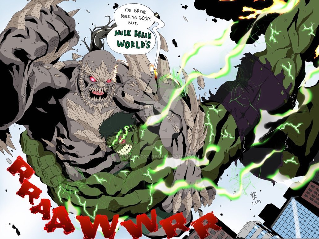 Jokerfan99 Hulk Vs Doomsday Part 2 By Henil031 This