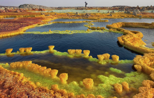 nubbsgalore:the alien like landscape of the ethiopian dallol...