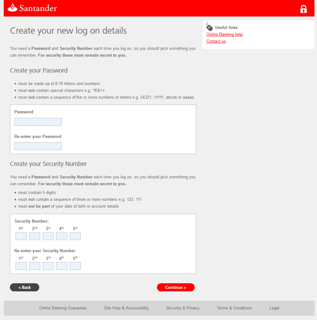 Santander online will writing service