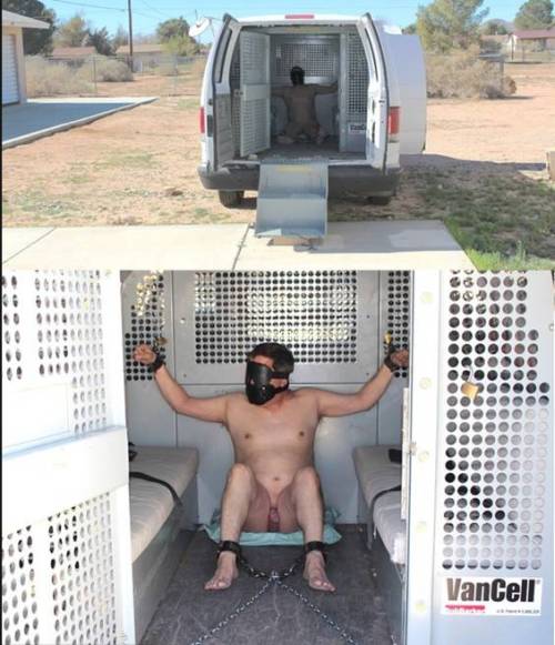 maturemenintrouble:Step 2: When the truck arrives, lock him...