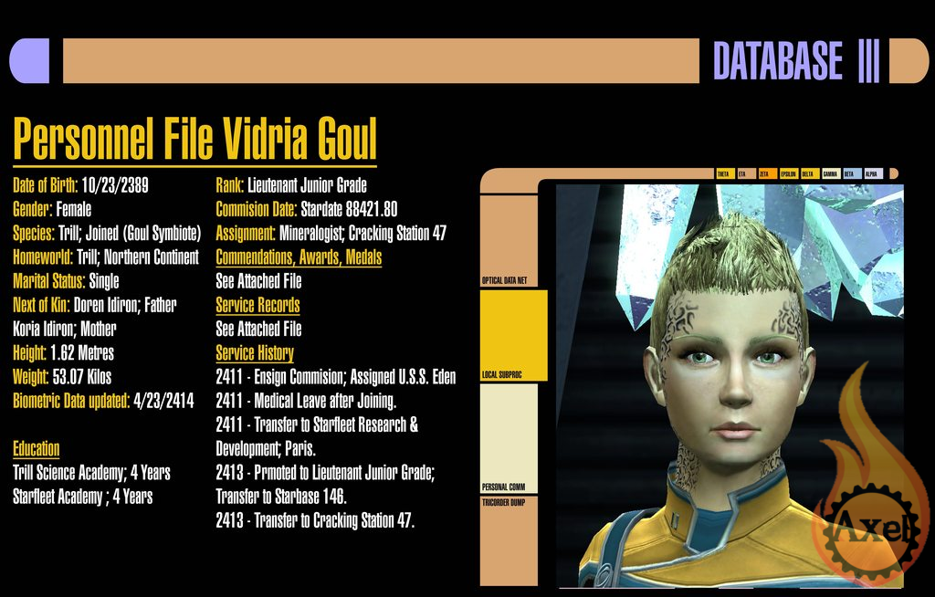 firebringeraxels creations starfleet personnel files for my own starfleet service record template