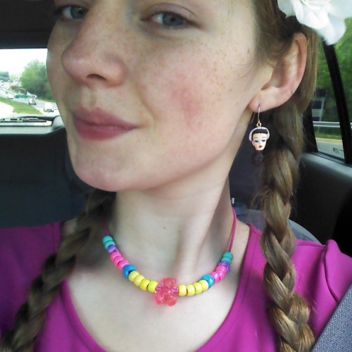 garbagepailcaitlyn:Diggin my new earrings.~You’re...