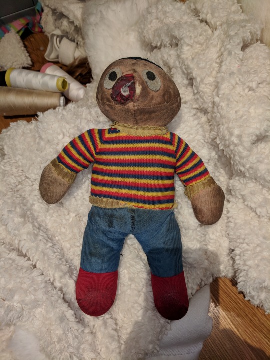 sleeping ernie doll