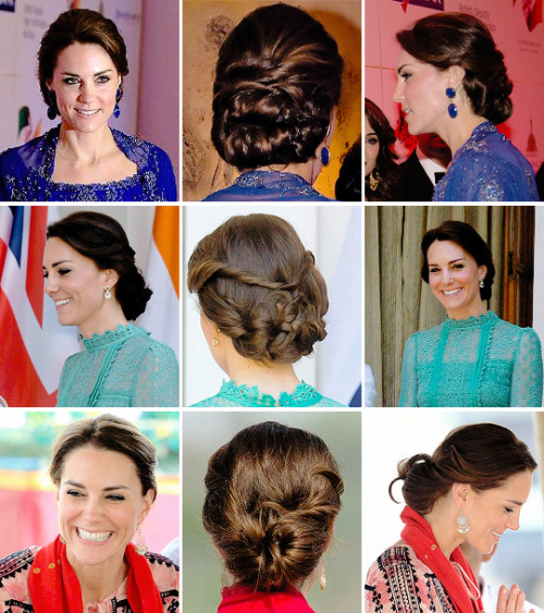 rachelmarkle:The best of the Duchess of Cambridge’s updos...