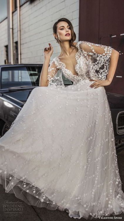 (via Valentini Spose Spring 2020 Wedding Dresses | Wedding...