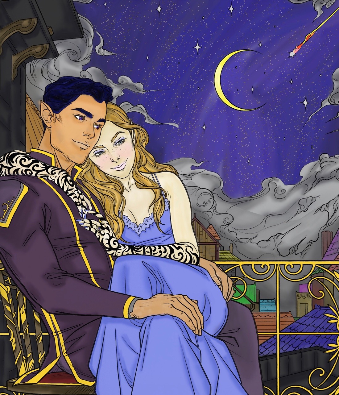 Download Acotar Coloring Book Pages Mantappu Colors