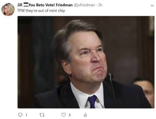 dontbearuiner:I had some fun at Brett Kavanaugh’s expense today.