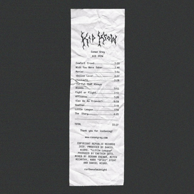 album receipts