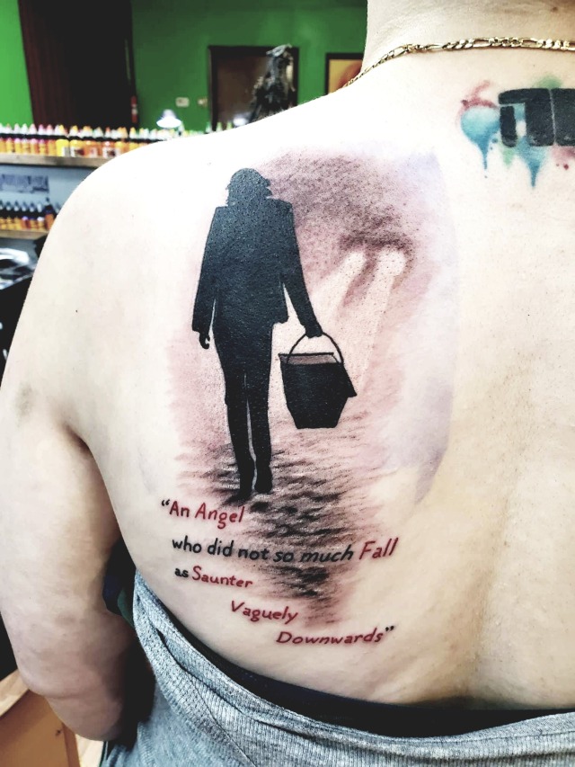 good omens tattoo on Tumblr