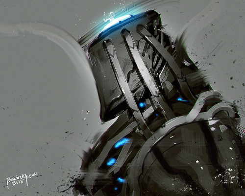 cyberclays:Warframe Fan Art (part 1 / 2)- by Benedick...