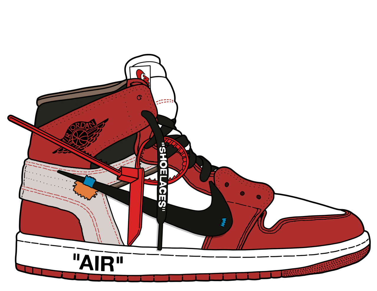 STEAK3RS™ - The Ten: Air Jordan 1 x Off White