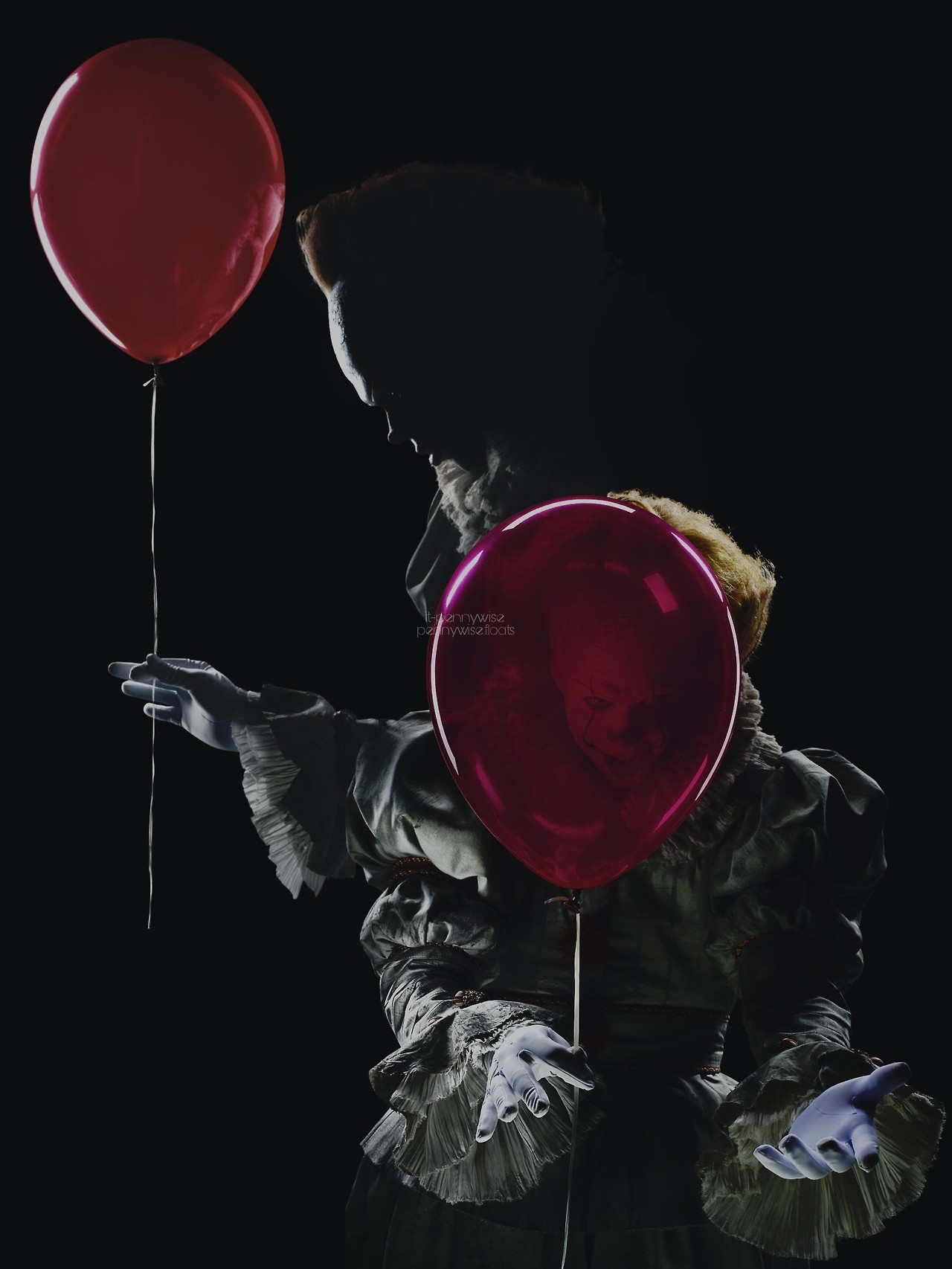 Do you want a balloon, too, Georgie? - Pennywise, the Dancing Clown!