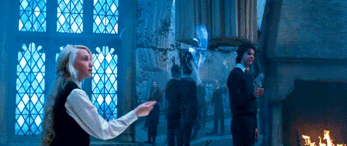Image result for luna lovegood gif bad ass