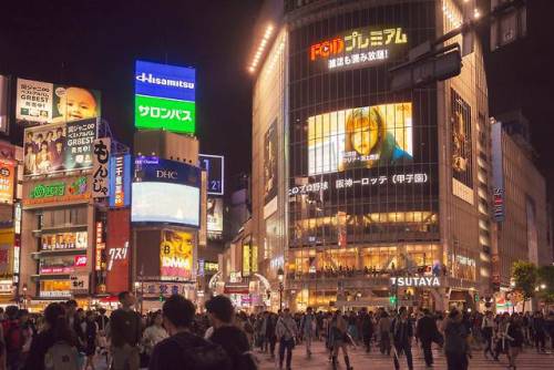 japanpix:Shibuya Crossing, Tokyo. [OC]