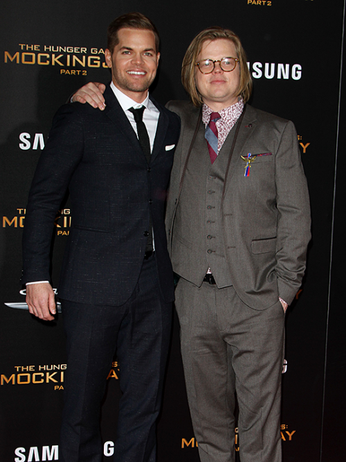 repmet:Elden Henson and Wes Chatham at the premiere of The...