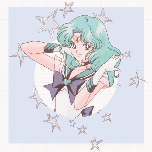 sajou-rihito:sailor neptune & uranus