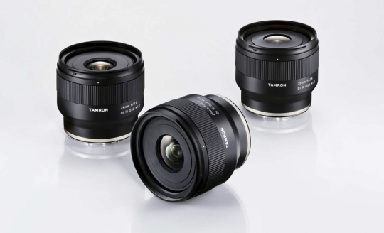 Novas atualizações de firmware para Lentes Tamron 20mm, 24mm, 35mm