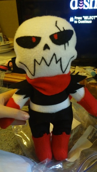 underswap papyrus plush