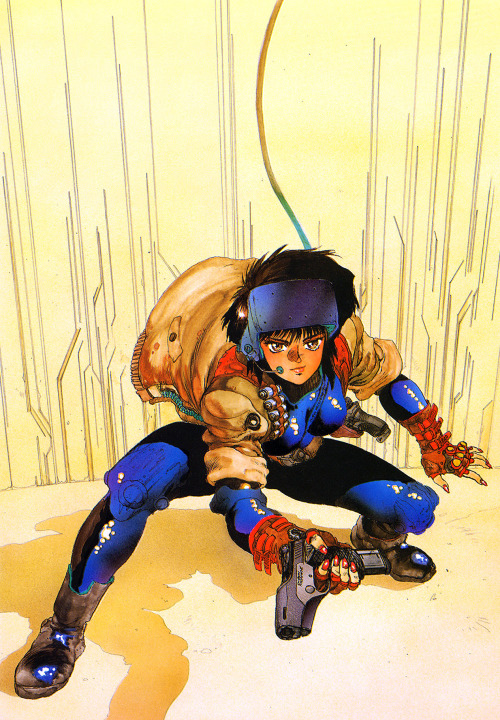 spaceshiprocket:Masamune Shirow - Ghost in the Shell