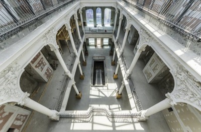 mymodernmet:<br /><br />This magnificent new bookstore is a treasure trove for literature lovers and architecture enthusiasts alike. Recently opened in Bucharest, Romania, the six-story Carousel of Light houses 10,000 books for sale. The building’s 19th-century façade and interior was restored to preserve its breathtaking details. With a first-floor modern art gallery and top-floor bistro included in the facility, the Carousel of Light truly incorporates a sampling of the best of fine arts and culture.