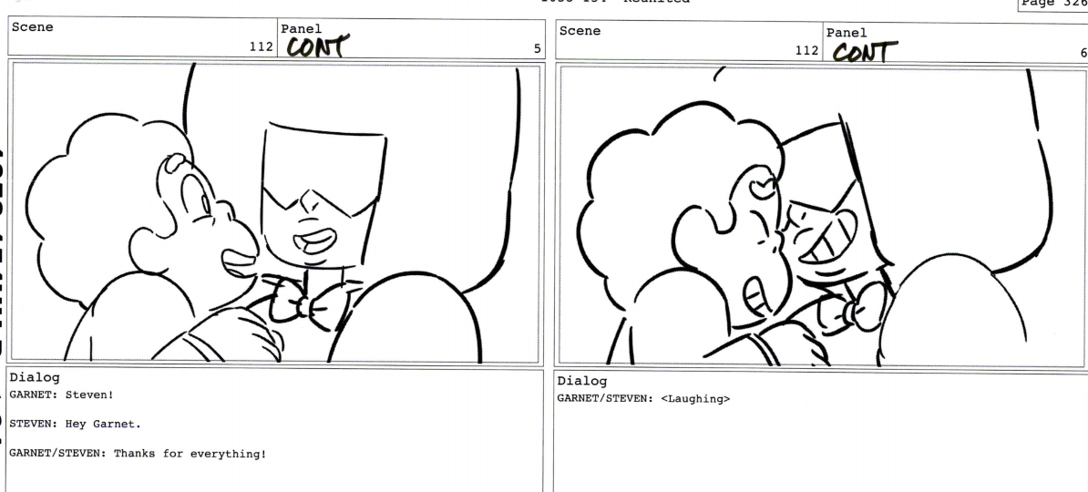 Some revisions from Reunited parts 1 and 2 including The Only Good Connies I’ll Ever Draw, Garnet and Steven stuff because I’m really invested in Garnet and Steven, some dads, and a few crybabies....