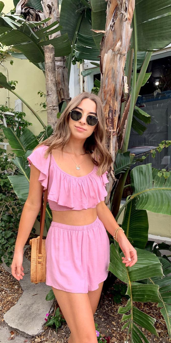 outfits for girls, fashion merchandising, outfits, dress, pic This pink set had my name written all over it the moment I saw it. lulus , lovelulus , lulusambassador 