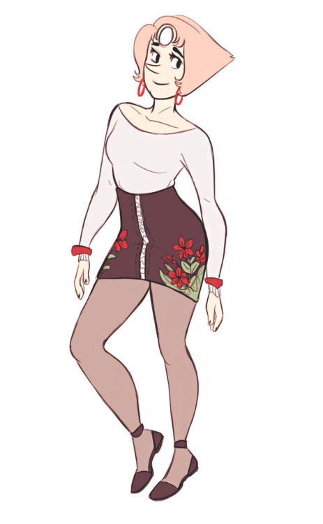 littlekikis:I can’t sleep so I drew some gems in outfits that I...