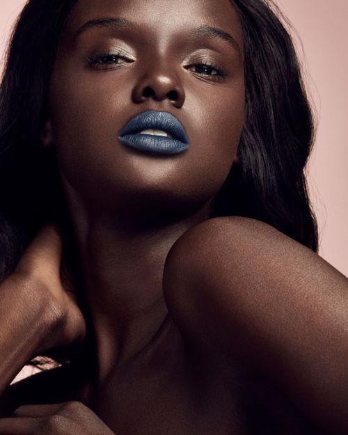 thepowerofblackwomen:Duckie Thot for Fenty Beauty