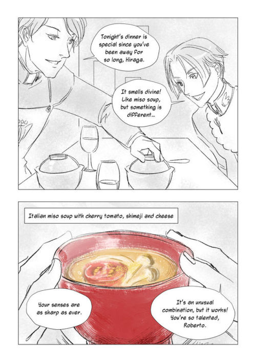 “And it tastes like home”, a Vatican Miracle Examiner fancomic...