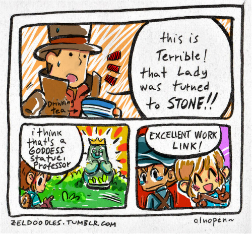 zeldoodles:My comics are getting weirder everyday :) / Mis...