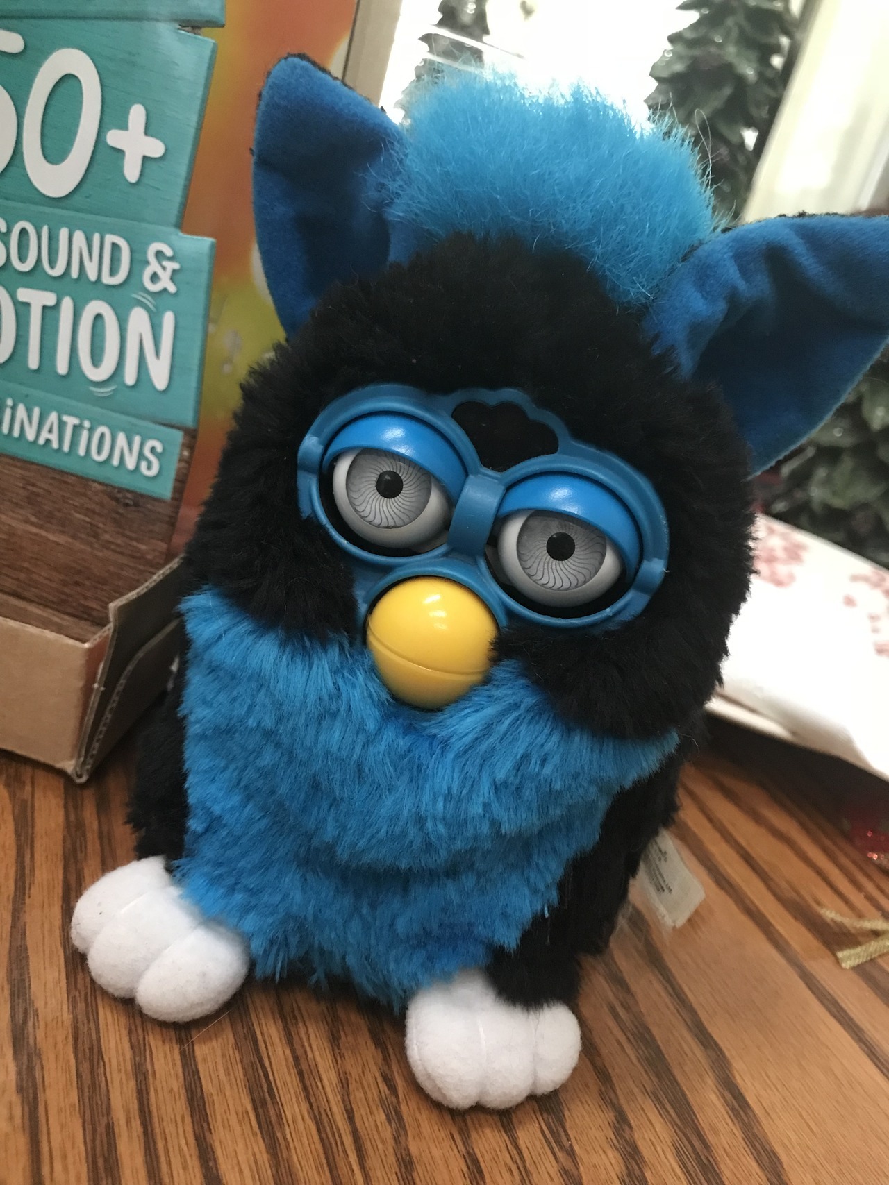 blue furby 1998