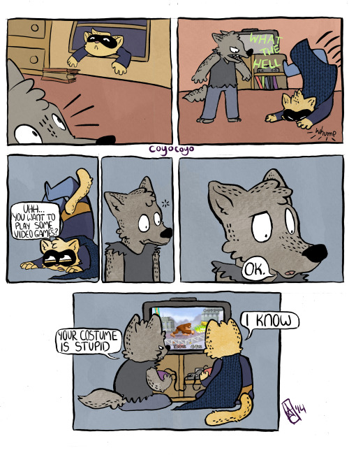 coyocoyo:The BullyThis comic I made over a year ago, but I’ve...